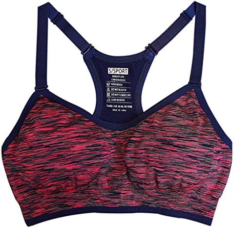 Comfortable Women Fitness Bras Adjustable Spaghetti Straps Padded Sportwear Tops Seamless Push Up Vest Shake Proof Underwear