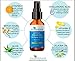 PROFESSIONAL STRENGTH - Best HYALURONIC Acid Natural Moisturizer For Your Face, Anti Aging Organic Vitamin C Serum + Vitamin E + Aloe