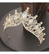 Wedding Crowns for Women,Didder Baroque Queen Mermaid Tiara and Crowns for Women