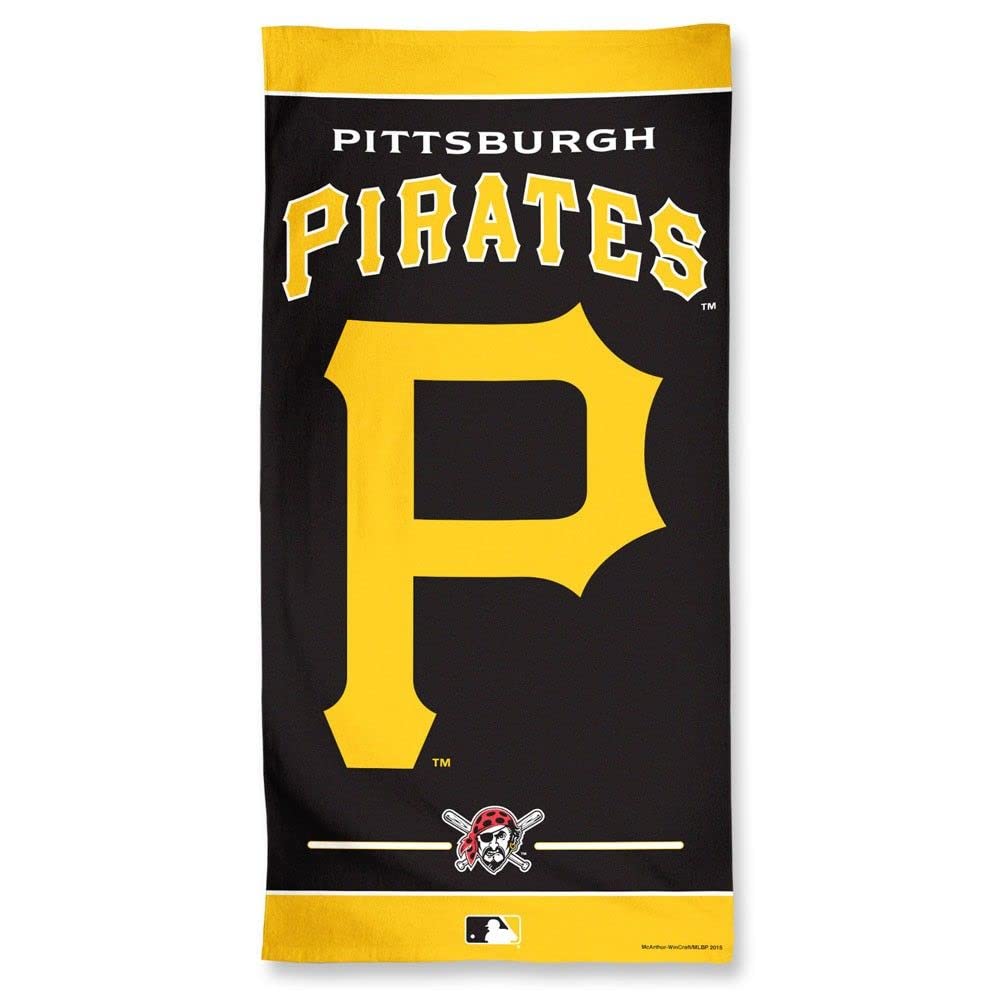 Wincraft MLB PITTSBURGH PIRATES Fiber Beach Towel