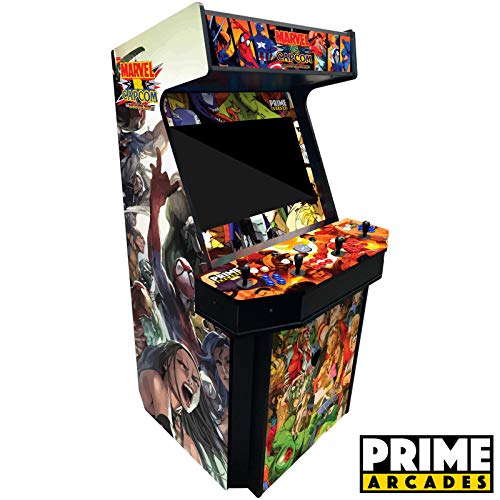 4 Player Upright Arcade Machine with 3,016 Games in 1 32" Monitor Trackballs