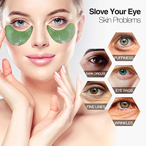 Under Eye Patches,30 Pairs Under Eye Gel Pads Eye Mask Treatment with