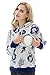 Bearsland Women's Maternity Sporty Hoodie Breastfeeding Shirt Nursing Sweatshirt with Pockets