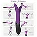 OZXX Multispeed Silicone Massager Powerful Quiet with Dual Motors,Waterproof Wireless,USB Rechargeable