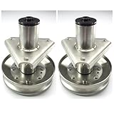 Flip Manufacturing AM128048 Replacement Spindles Two Pack Fits John Deere LT Series
