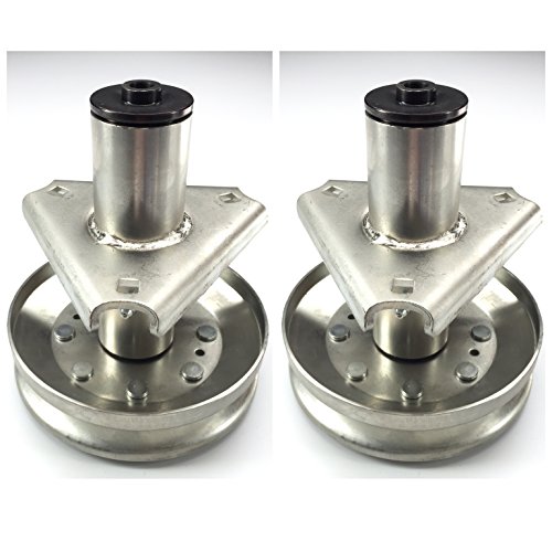 Flip Manufacturing AM128048 Replacement Spindles Two Pack Fits John Deere LT Series