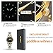 OLEVS Black Women Watches Black Watches for Women Waterproof Stainless Steel Classic Wrist Watches
