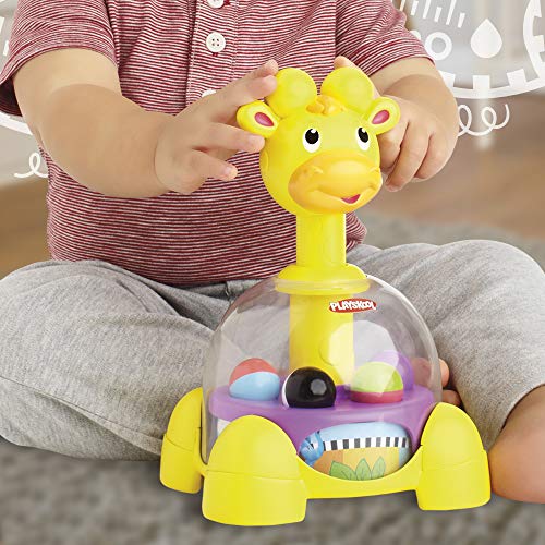 Playskool Giraffalaff Tumble Top Spinning and Popping Cause and Effect