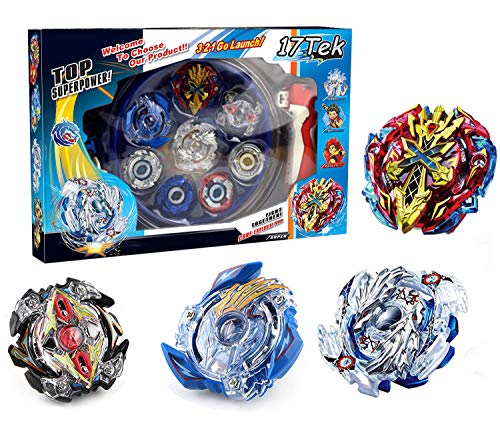 17Tek Battle Gyro Evolution Attack Pack with Battling Tops, Stadium and Launchers
