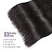 Flady Malaysian Hair 4 Bundles 8A Virgin Unprocessed Straight Human Hair 18 20 22 24inch Malaysian Straight Hair Natural Black Color