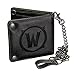 JINX World of Warcraft: Legion Bi-Fold Chain Wallet (Black, One Size)