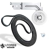 LFORBB DC93-00634A for Samsung Dryer Idler Pulley 6602-001655 for Samsung dryer Belt (Replacement For DC96-00882C, PS4133825, AP4373659, 5PH2337, AP4213616, PS4216837)