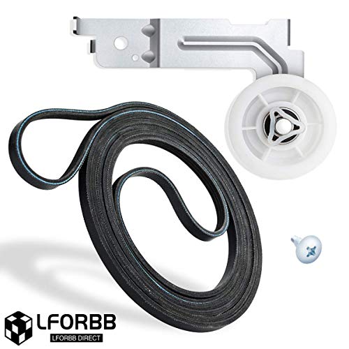LFORBB DC93-00634A for Samsung Dryer Idler Pulley 6602-001655 for Samsung dryer Belt (Replacement For DC96-00882C, PS4133825, AP4373659, 5PH2337, AP4213616, PS4216837)