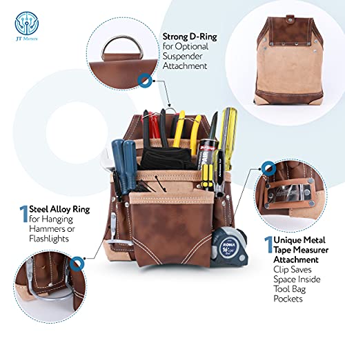 Carpenter Tool Pouch for Men or Framing Tool Pouch Bags. Rugged