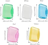 CCLKHY 5 Pcs Portable Toothbrush Head Covers, Travel Toothbrush Cases view 2