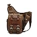 econoLED Canvas Men Boys Classical Single Shoulder Cross Body Bag