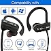 Premium Bluetooth Headphones - EXCLUSIVE 2018 - Best Wireless Running Headphones - Sport Earbuds with Mic - IPx7 Waterproof Outdoor Bluetooth Headphones - HD Stereo Wireless Headphones for Women Men