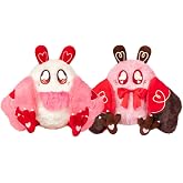 Squishable - Mini Valentine's Mothman Set - Mothman Collection - 9 in - Soft Toy Collectible Stuffed Animal