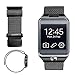 iWonow 22mm Milanese Loop Watch Band Stainless Steel Magnetic Bracelet Strap for Samsung Gear 2 R381 R382 R380, LG G Watch, Asus Zenwatch 1 2 Men, Pebble Time, Gear S3 Classic/Frontier