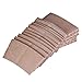 Luckypack 50 Count Cup Sleeve Corrugated Jacket Cafe Drink Disposable Paper Coffee Cup Sleeves Reusable Holder Cardboard For Hot Drinks, 12oz./16 oz./20 oz.