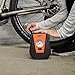 Small Air Compressor Pump: Portable 12V Tire Inflator with Pressure Gauge and Tire Pump-Compressor Tanks with 3 Foot Hose & 3 Universal Nozzle Adapters for Automobiles, Bike Tires & Inflatables