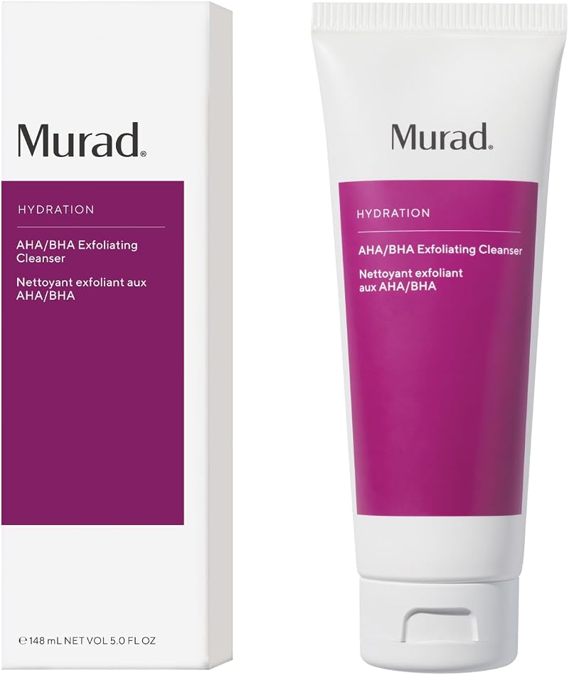 Murad AHA BHA Exfoliating Cleanser 200ml Salicylic Lactic Glycolic Acid Face