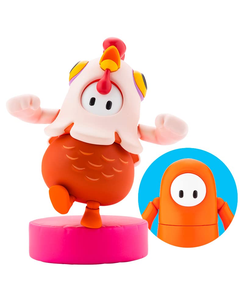 Kotobukiya Fall Guys: Ultimate Knockout Action Figure 1/20 Pack 01 Movie Star/Chicken Skin 8 cm