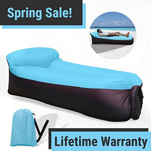 Nylux Air Lounger Original - Inflatable Hammock The Hangout Sofa with Outdoor Camping Ripstop Material! By