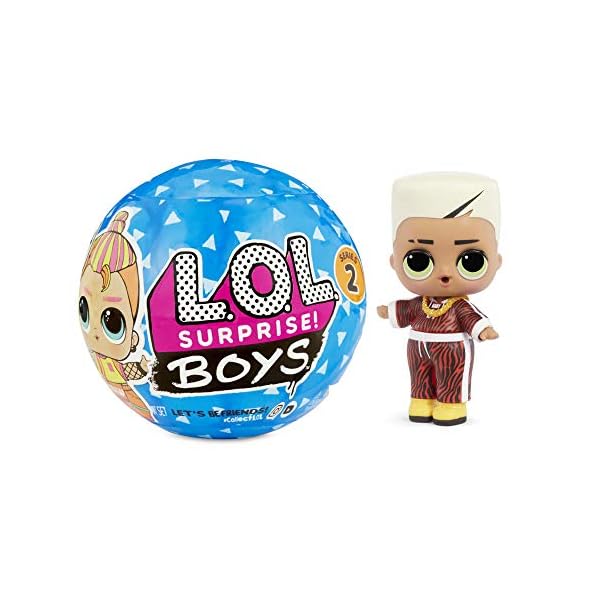 LOL-Surprise-564799E7C-Boys-Series-2-Doll-with-7-Surprises-Multi L.O.L Surprise! 564799E7C Boys Series 2 Doll with 7 Surprises, Multi