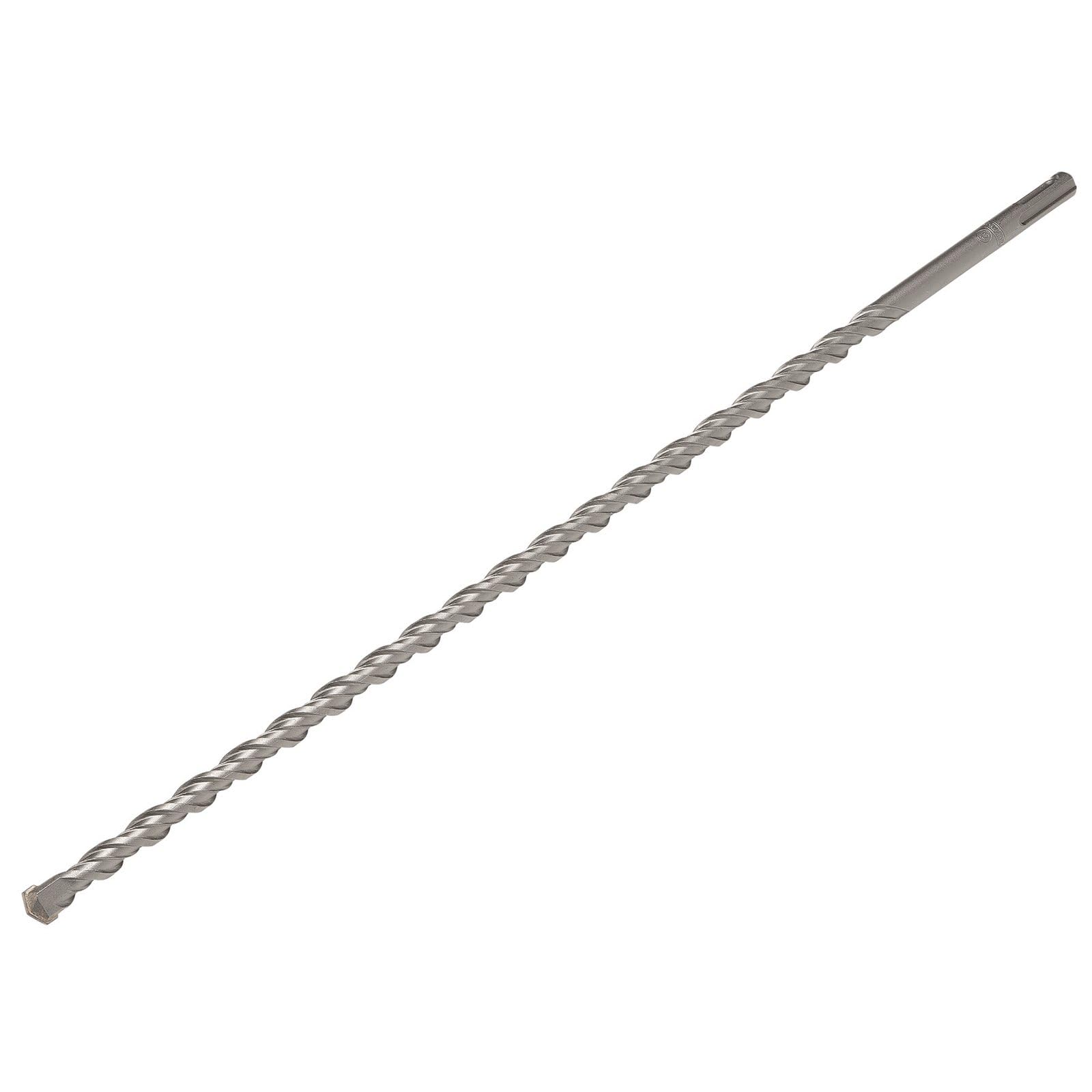 Draper SDS Plus Drill Bit, 12.0 x 450mm - 13826 - Tungsten Carbide Tip, Double Flute, For Concrete, Masonry, Brick, Stone, Granite