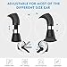 Bluetooth Headset Wireless Earpiece for Cellphones - Ear Piece Hands Free Earbuds Headphone w/Mic, Noise Cancelling for iPhone/Samsung Cellphone Driving DAROMAX B1c