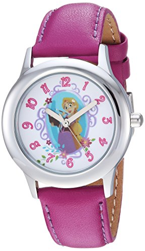 Disney Girl's Princess' Quartz Stainless Steel Casual Watch, Color:Purple (Model: WDS000549) Disney Girl's Princess' Quartz Stainless Steel Casual Watch, Color:Purple (Model: WDS000549)