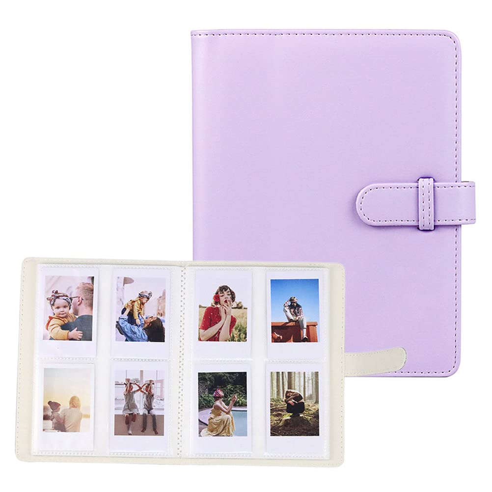 Photo Album 128 Photos for Mini 11 9 8 7S 7C 90 70, Pocket Album Compatible with Photo Paper from Snap/PIC-300 Instant Camera and Sprocket Instant Printer