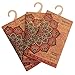 Karma Scents Premium Patchouli Scented Sachets for Drawers, Closets and Cars, Lovely Fresh Fragrance, Lot of 12 Bags