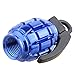 TOMALL Valve Caps Hand-Grenade Style for Truck SUV Jeep Aluminum Alloy Valve Stem Caps Dustproof Cover (4pcs Blue)