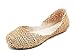 Chemistry® Womens Easy Zig Zag Weaving Woven Cozy Candy Slip-on Jelly Ballet Sandal Flat(4 Color)