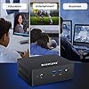 AWOW Mini PC Windows 10 Pro 8GB RAM 128GB SSD, Quad-Core Intel Atom x7-E3950, 4K HD Mini Desktop Computer, AL34 Micro PC…