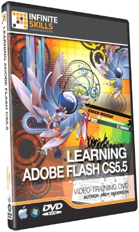 Beginners Adobe Flash CS5.5 - Training DVD, 10 Hours +