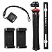 Fotopro Flexible Tripod, Vlog Tripod with Bluetooth Remote, Portable Camera Tripod, Phone Tripod for iPhone with Smartphone Tripod Mount, Tripode Phone for Samsung, Huawei, DSLR-30