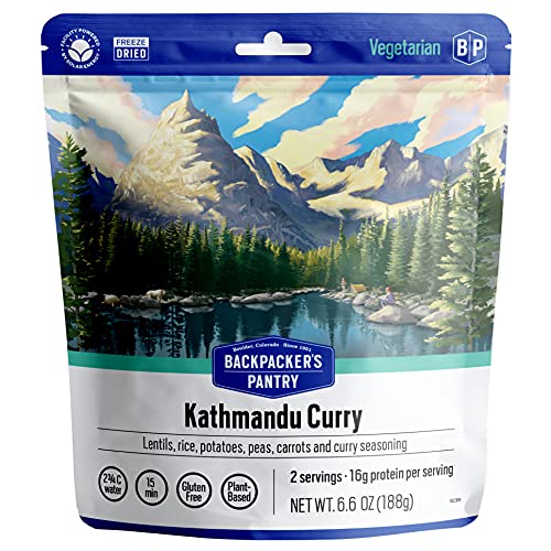 Backpacker's Pantry Kathmandu Curry Freeze Dried Backpacking & Camping Food Emergency Food