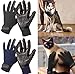 KINGDOO Pet Ninja Glove/Grooming Gloves cat Dog/Pets Hair Brush Remover Mitt/Enhanced Petting Glove Five Fingers Design/Perfect Cats Dogs Horses Long & Short Fur Shedding, Bathing, Massaging