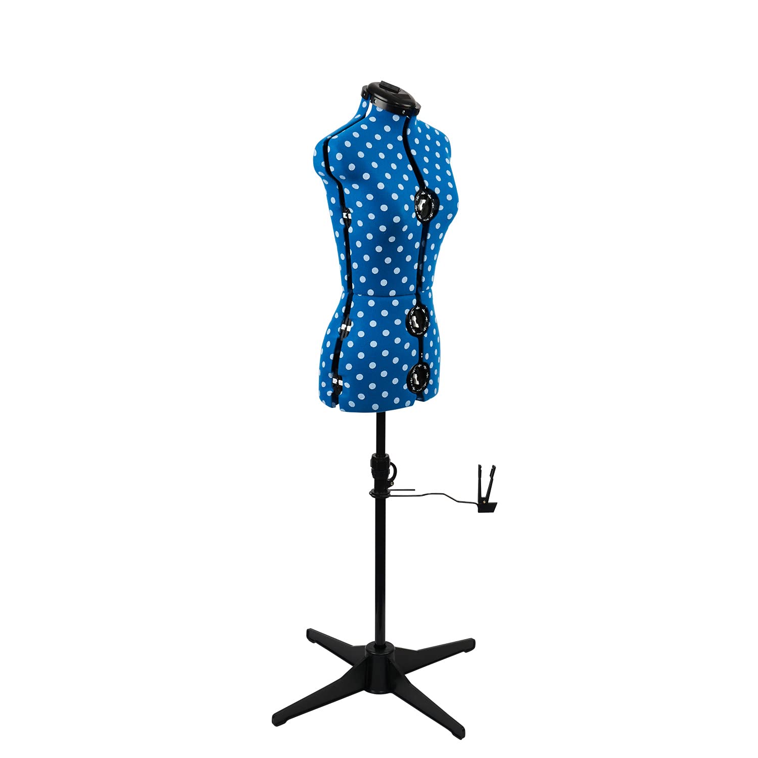 Sewing Online Adjustable Dressmakers Dummy, in Duckegg Polka Dot with Hem Marker, Dress Form Sizes 6 to 10 - Pin, Measure, Fit and Display your Clothes on this Tailors Dummy - 5902P — image 1