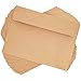 Juvale Photo Insert Cards with Envelopes, Brown Kraft Paper (4x6 In, 50 Pack)