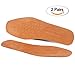 [2 Pair]Shoe Insoles for Stinky Feet-Foot and Shoe Odor Inserts for Women and Men's Shoes-Cinnamon Inserts and Flats for Sweaty Feet and Hyperhidrosis(US 5.5-10.5) (US (5.5-10.5))
