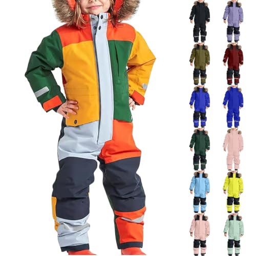 TERGHTP Kids Snow Suit Waterproof Insulated Outdoor One Piece Snowsuit at Amazon