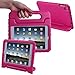 HDE iPad Mini 5 & 4 Case for Kids with Built in Screen Protector - Shockproof Handle Stand with Apple Pencil Holder Compatible with iPad Mini 5th Generation and iPad Mini 4th Generation Tablet Pink
