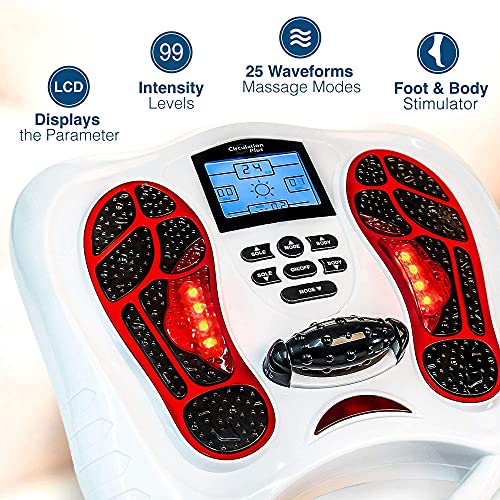 Circulation Plus EMS & TENS Foot Muscle Massager Machine TwoSystem