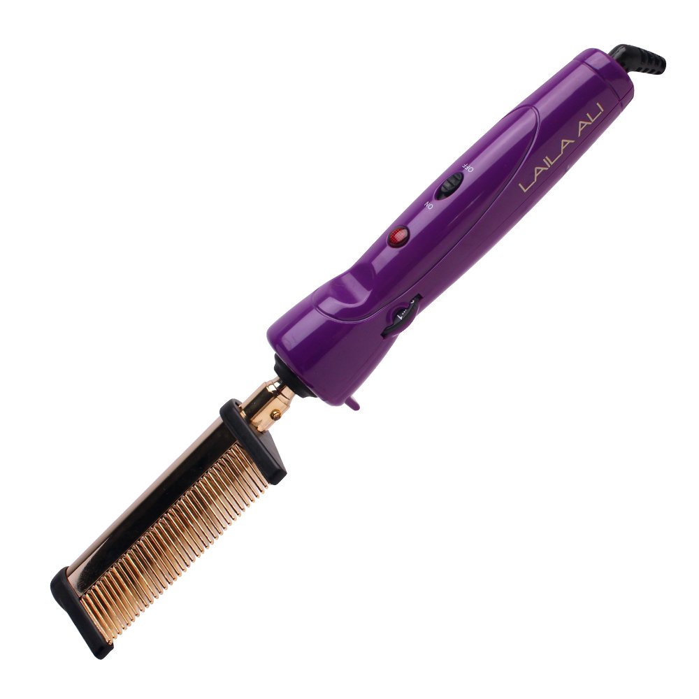 Laila Ali Gold Plated Heated Styling Comb