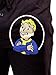 Fallout Vault Boy Pajama Sleep Pants Gamer (Medium), Black