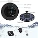 ADDTOP Solar Fountain Pump for Bird Bath, 1.4W Free Standing Solar Powered Water Pump for Birdbath,Garden Pond Outdoor